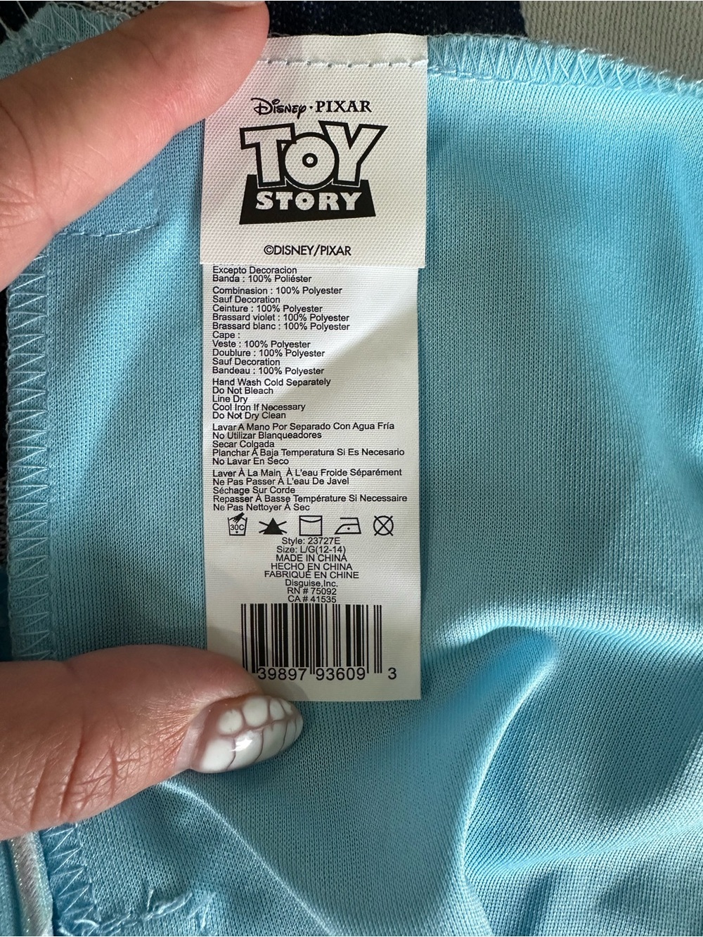 Women Deluxe Toy Story 4 Bo Peep Adult L Costume Jump Suite. - Picture 7 of 8